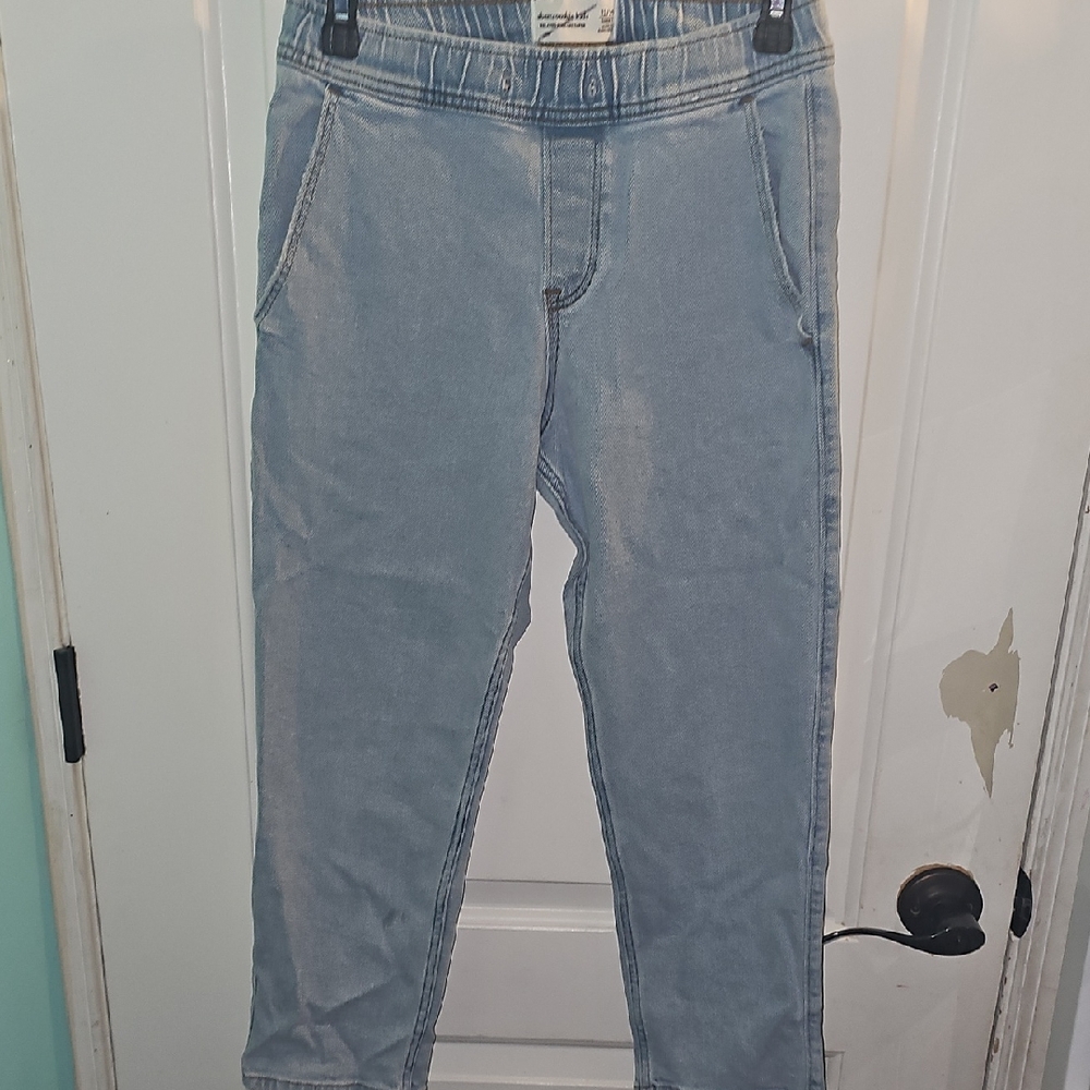 Abercrombie Kids Light Blue Denim Shorts
